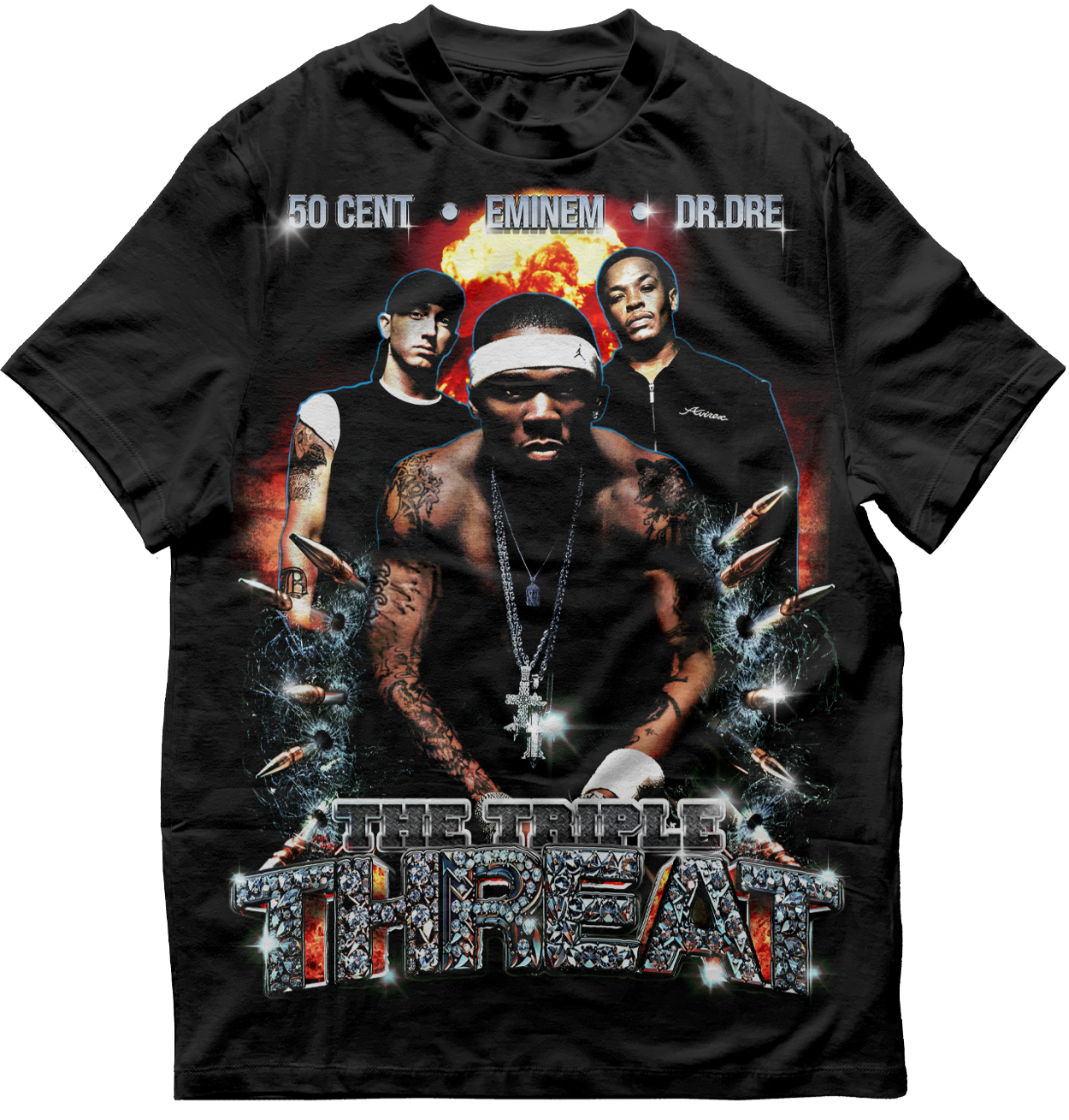 50 Cent//Shady//AfterMath (Rap Tee)