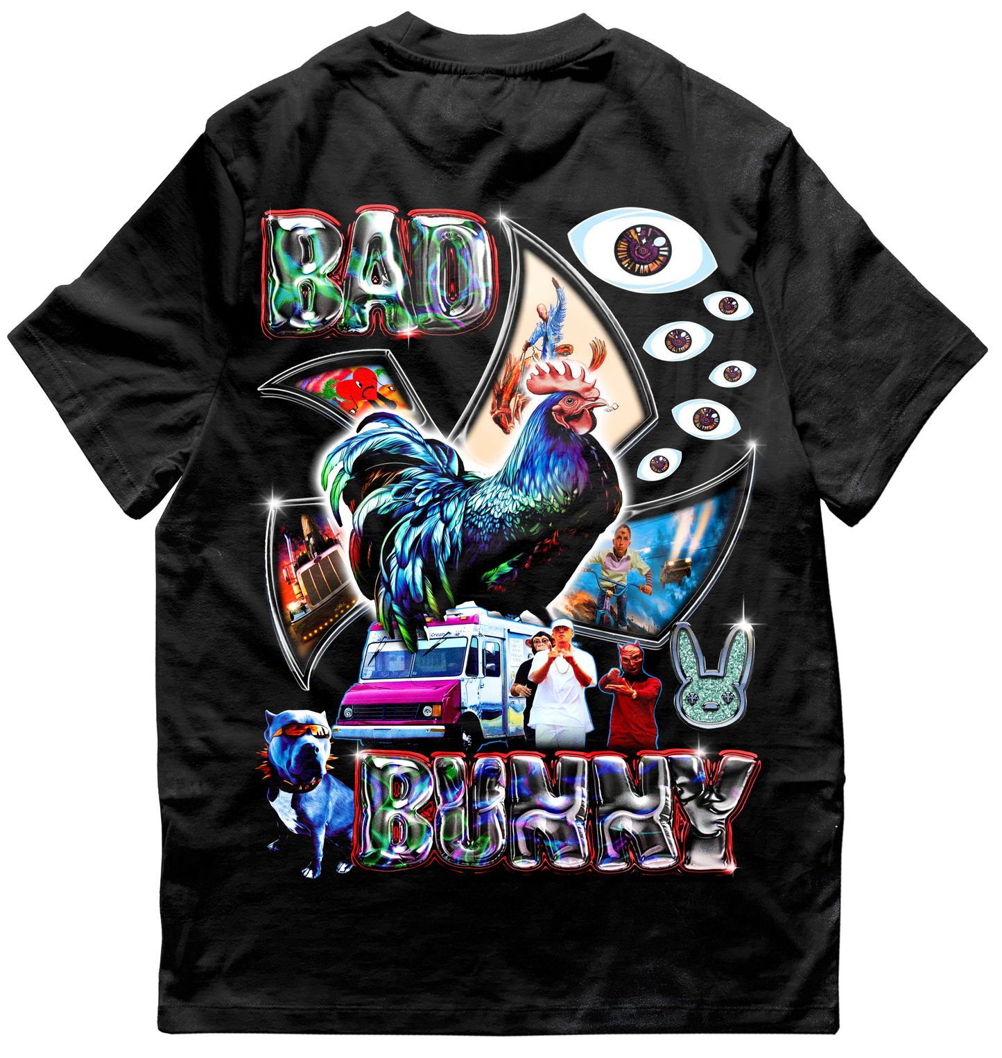 Bad Bunny Airbrush Tee