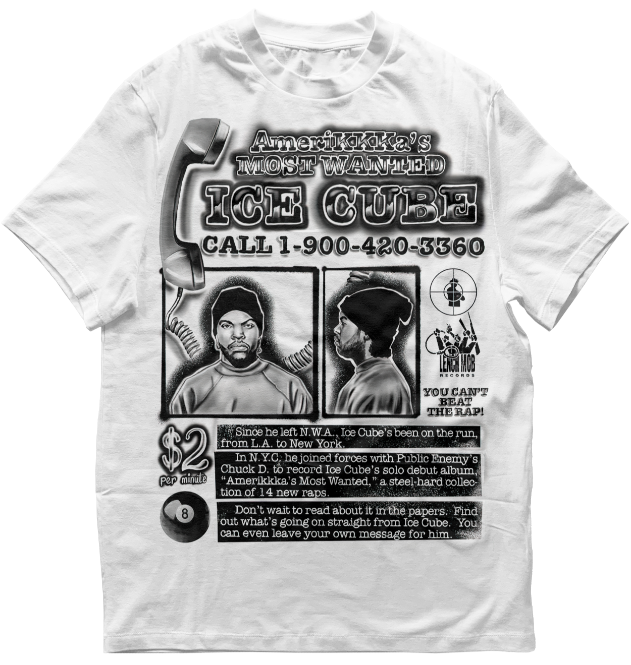 Ice Cube Airbrush Tee