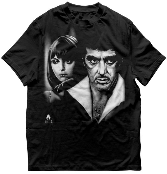 ScarFace Airbrush/Graphic Tee