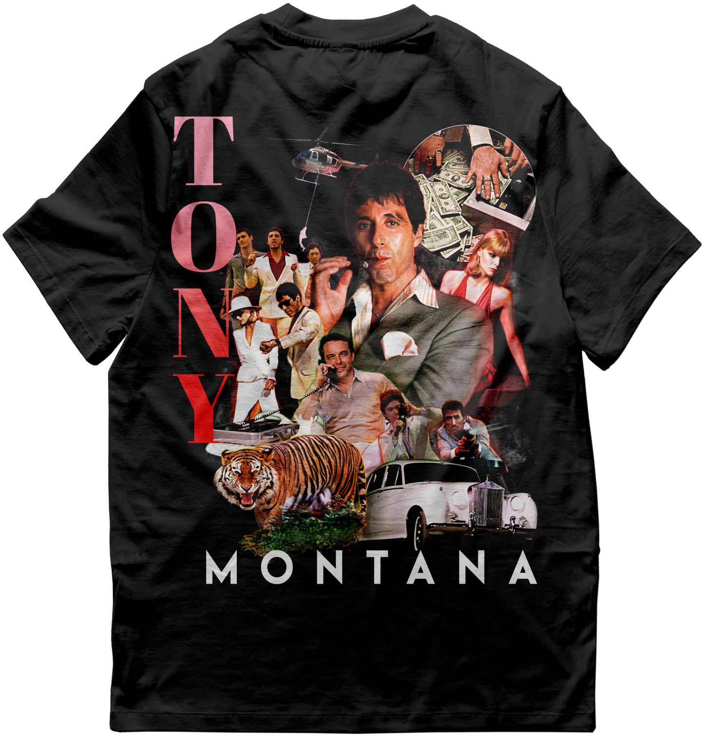 ScarFace Airbrush/Graphic Tee