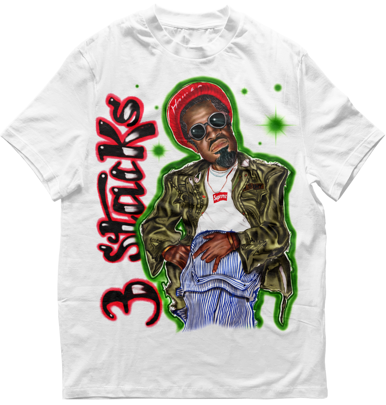 "Andre 3000" Airbrush Tee