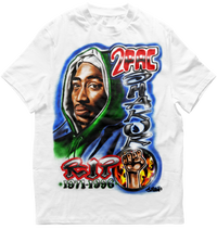"2 Pac" Makavelli Airbrush Tee